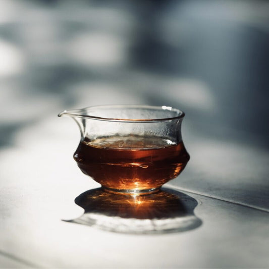 Minimalist Glass Water Drop 150ml Fair Cup Gong