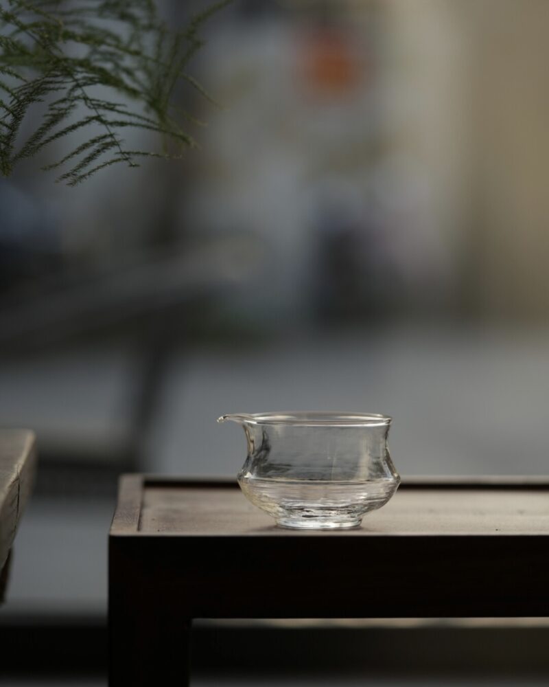 Minimalist Glass Water Drop 150ml Fair Cup Gong