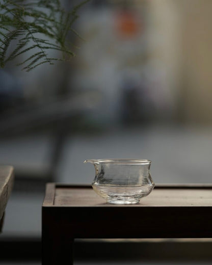 Minimalist Glass Water Drop 150ml Fair Cup Gong